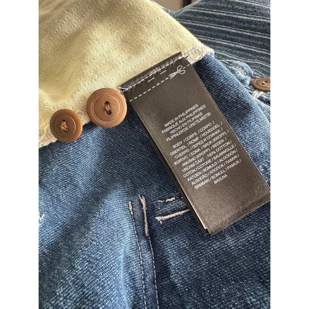 NWT RRL Ralph Lauren Indigo Striped Shorts - Picture 5 of 5